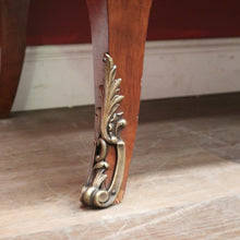 Load image into Gallery viewer, Antique French Walnut and Marble Chest of Drawers or Hall Way Cabinet, Gilt Brass Mounts and Handles. B12087