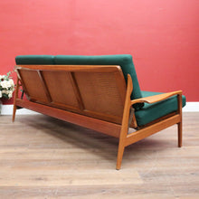 Load image into Gallery viewer, x SOLD Fler Narvik 4-Seater Lounge – Mid-Century Modern – Cane Back – Converts to Bed. B12569