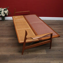Load image into Gallery viewer, x SOLD Fler Narvik 4-Seater Lounge – Mid-Century Modern – Cane Back – Converts to Bed. B12569