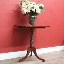 Load image into Gallery viewer, x SOLD Antique Australian Cedar Tilt-Top Table c1850 – Turned Pedestal, Tri-Leg. B12566