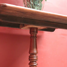 Load image into Gallery viewer, x SOLD Antique Australian Cedar Tilt-Top Table c1850 – Turned Pedestal, Tri-Leg. B12566