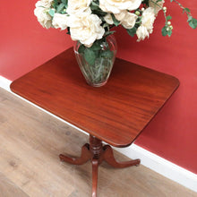 Load image into Gallery viewer, x SOLD Antique Australian Cedar Tilt-Top Table c1850 – Turned Pedestal, Tri-Leg. B12566