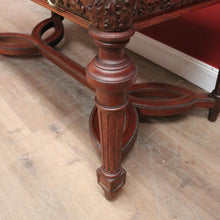 Load image into Gallery viewer, x SOLD Antique French Oak Stretcher base two Drawer Office Desk, Writing Desk, hall Table. B12108