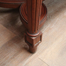 Load image into Gallery viewer, x SOLD Antique French Oak Stretcher base two Drawer Office Desk, Writing Desk, hall Table. B12108