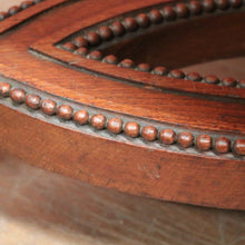 Load image into Gallery viewer, x SOLD Antique French Oak Stretcher base two Drawer Office Desk, Writing Desk, hall Table. B12108