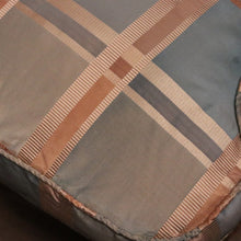 Load image into Gallery viewer, Antique English Mahogany Armchair – Blue Teal Silk, Down Cushion. B12568