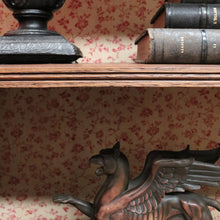 Load image into Gallery viewer, x SOLD Antique French Walnut China Cabinet Bookcase Carved Glass Sides. B12968