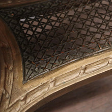 Load image into Gallery viewer, Antique French Gilt Lamp or Side Table with a Cane Tier Base. B12106