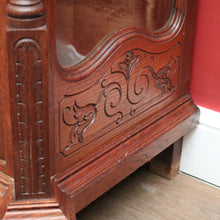 Load image into Gallery viewer, x SOLD Antique French Oak China Cabinet, Display Cupboard or Bookcase. B12105