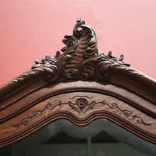 Load image into Gallery viewer, x SOLD Antique French Oak China Cabinet, Display Cupboard or Bookcase. B12105