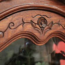 Load image into Gallery viewer, x SOLD Antique French Oak China Cabinet, Display Cupboard or Bookcase. B12105