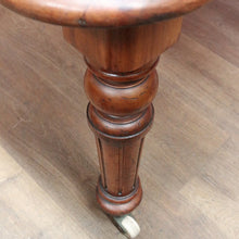 Load image into Gallery viewer, Antique English Mahogany Single Leaf Extension Dining Table C1880 B12995