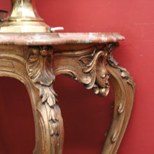 Load image into Gallery viewer, x SOLD Marble Top Gilt Timber Centre Table or Console Table or Side/Lamp Table. B12129