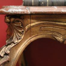 Load image into Gallery viewer, x SOLD Marble Top Gilt Timber Centre Table or Console Table or Side/Lamp Table. B12129