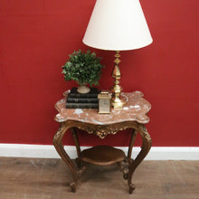 Load image into Gallery viewer, x SOLD Marble Top Gilt Timber Centre Table or Console Table or Side/Lamp Table. B12129