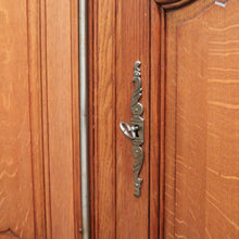 Load image into Gallery viewer, x SOLD Antique French Oak Three-door, Two-drawer Sideboard Buffet. Three Keys, Parquetry Top. B12134