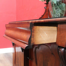 Load image into Gallery viewer, Antique English Mahogany Sideboard Flame Mahogany c1860. B12990