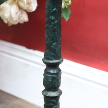 Load image into Gallery viewer, Antique English Cast Iron Umbrella Stand Holder Leaf Drip Tray Antique. B12991
