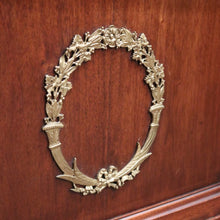 Load image into Gallery viewer, x SOLD Antique French Walnut and Glass Two Door Narrow China Cabinet with Glass Shelves. B12139