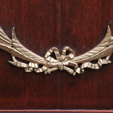 Load image into Gallery viewer, x SOLD Antique French Walnut and Glass Two Door Narrow China Cabinet with Glass Shelves. B12139