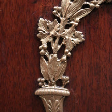 Load image into Gallery viewer, x SOLD Antique French Walnut and Glass Two Door Narrow China Cabinet with Glass Shelves. B12139