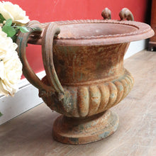 Load image into Gallery viewer, Antique French Cast Iron Medici Urn Campana Garden Planter. B12981