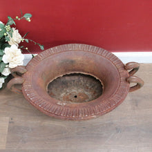 Load image into Gallery viewer, Antique French Cast Iron Medici Urn Campana Garden Planter. B12981