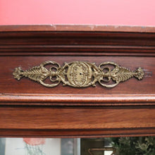 Load image into Gallery viewer, x SOLD Antique French Walnut and Glass Two Door Narrow China Cabinet with Glass Shelves. B12139