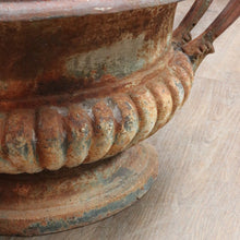Load image into Gallery viewer, Antique French Cast Iron Medici Urn Campana Garden Planter. B12981