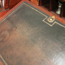 Load image into Gallery viewer, x SOLD Antique Napoleon III Cylinder Desk, Mahogany and Leather Office Desk, Napoleon III. B12176