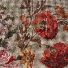 Load image into Gallery viewer, x SOLD Antique French Wall Hanging Hand-made Tapestry "Still Life" Flowers in an Urn or Vase. B12133