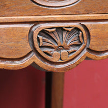 Load image into Gallery viewer, Antique French Walnut Bedside Table with Marble Top B12998