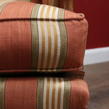 Load image into Gallery viewer, x SOLD Antique French Armchair, Cherrywood and Fabric, Wing Back Chair, Feather/Down Cushion. B12112