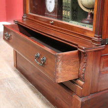 Load image into Gallery viewer, x SOLD Globe Wernicke Barrister Bookcase – 3 Sections, Drawer, Brass Bound. B12544