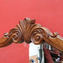 Load image into Gallery viewer, x SOLD Antique French Oak Dressing Table Tri Fold Mirror Cabriole Legs. B12723