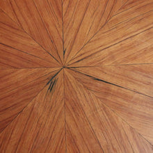 Load image into Gallery viewer, Antique Walnut, Brass and Cherrywood Side Table or Lamp Table. B12132