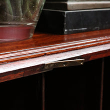 Load image into Gallery viewer, Antique English Mahogany Drop Front Bureau Desk Cupboard c1870. B12983