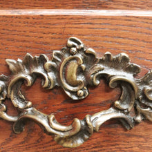 Load image into Gallery viewer, x SOLD Antique French Oak Chest of Drawers or Three-Drawer Hall or Entry Cupboard. B12137