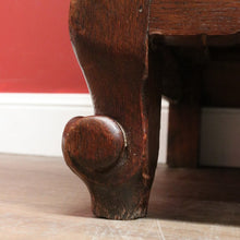 Load image into Gallery viewer, x SOLD Antique French Oak Chest of Drawers or Three-Drawer Hall or Entry Cupboard. B12137