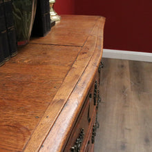 Load image into Gallery viewer, x SOLD Antique French Oak Chest of Drawers or Three-Drawer Hall or Entry Cupboard. B12137