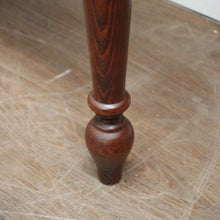 Load image into Gallery viewer, Antique Mid-Century Mahogany Writing Desk – Gilt Leather, File Drawer, Pull-Out Surface. B12572