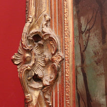 Load image into Gallery viewer, x SOLD Antique Dutch Framed Oil on Canvas, Country Farmhouse Village Scene. B11674