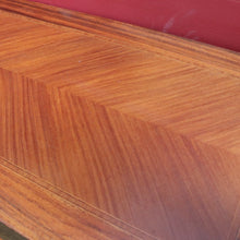 Load image into Gallery viewer, Vintage Cylinder Top Ladies Desk Kingwood Satinwood Inlay c1940. B12782