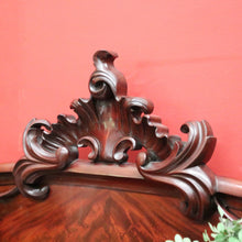 Load image into Gallery viewer, X Sold Antique Australian Twin Pedestal Sideboard – Cedar & Mahogany with Cellarette Drawer. B12578