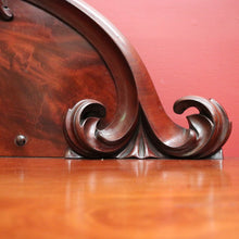 Load image into Gallery viewer, X Sold Antique Australian Twin Pedestal Sideboard – Cedar & Mahogany with Cellarette Drawer. B12578