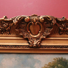 Load image into Gallery viewer, x SOLD Antique Dutch Framed (Gilt Frame) Cottage or House by a Stream, Cottage Scene B12144