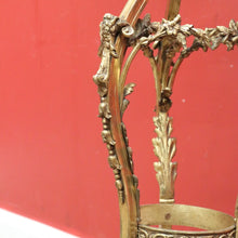 Load image into Gallery viewer, Antique French Brass Standard Lamp or Floor Standing Lamp with A Shade, Marble Base. B12140