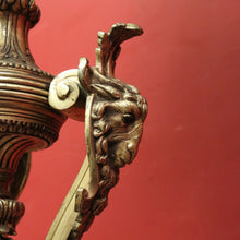 Load image into Gallery viewer, Antique French Brass Standard Lamp or Floor Standing Lamp with A Shade, Marble Base. B12140