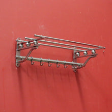 Load image into Gallery viewer, x SOLD Antique Art Deco Wall Hanging Coat Rack for Hats, Scarves, Coats. B11710