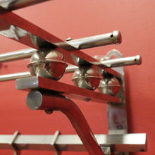 Load image into Gallery viewer, x SOLD Antique Art Deco Wall Hanging Coat Rack for Hats, Scarves, Coats. B11710